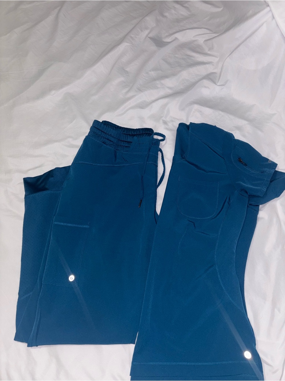 Barco One Women's BOP513 jogger style scrub set in Bahama